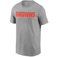 T-shirt Nike Essential pour homme avec logo V117093 Browns 06G EX 25 NFL TEEMENSCR N199-06G-93-CX3