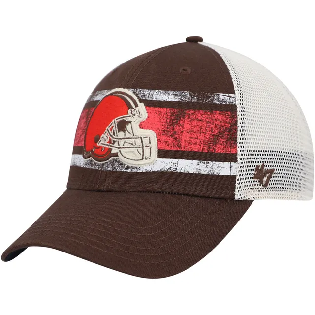 Men's '47 Brown Cleveland Browns Primary Cuffed Knit Hat