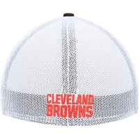 Casquette '47 Cleveland Browns Trophy Trucker Flex pour homme, marron/blanc