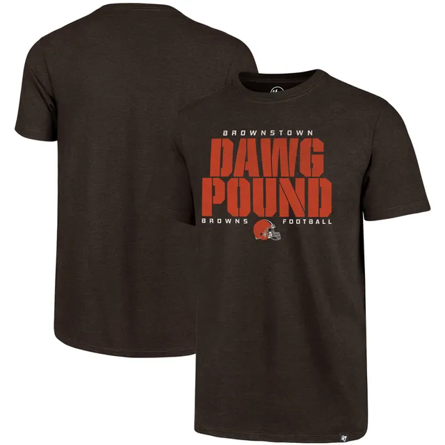 Men's Nike Brown Cleveland Browns Team Wordmark T-Shirt