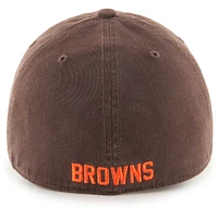 Men's '47 Brown Cleveland Browns Gridiron Classics Franchise Legacy Fitted Hat