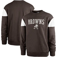 Sweat-shirt Groundbreaker Onset '47 marron pour hommes des Cleveland Browns