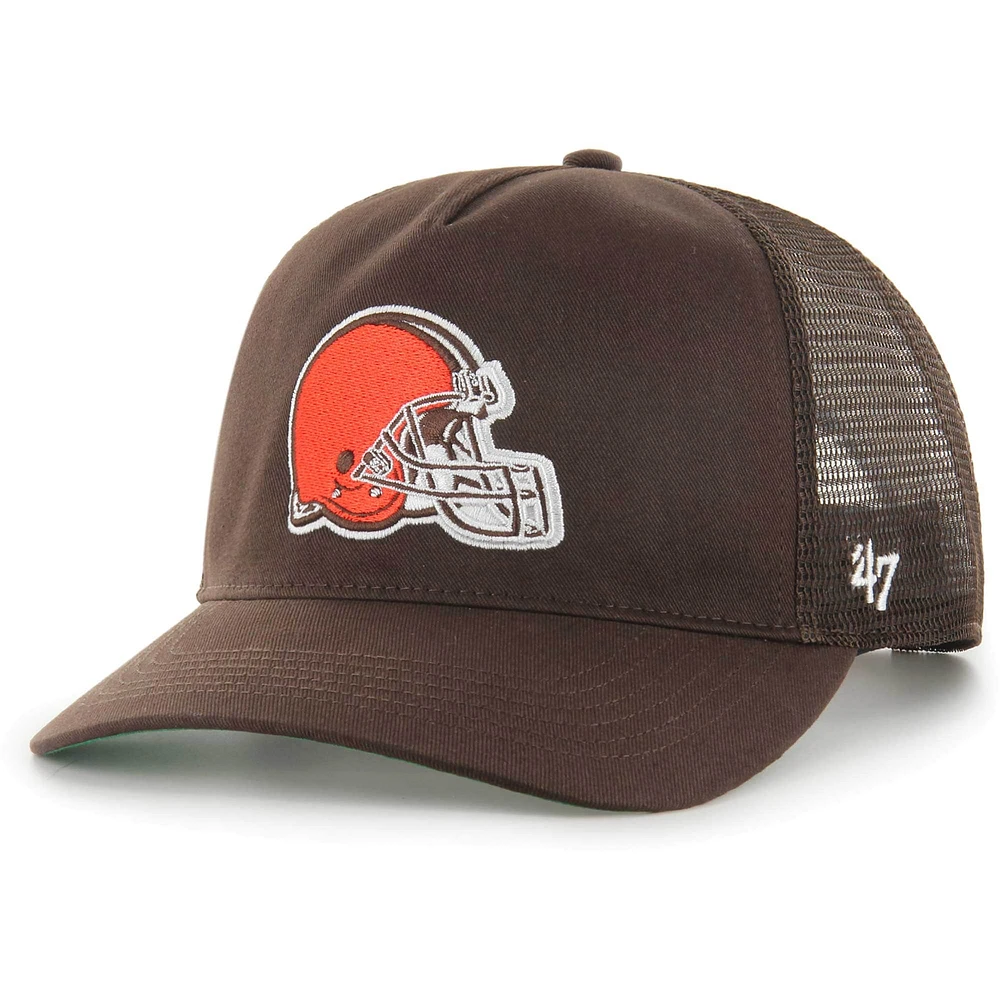 Casquette réglable '47 Cleveland Browns Mesh Hitch Trucker pour hommes