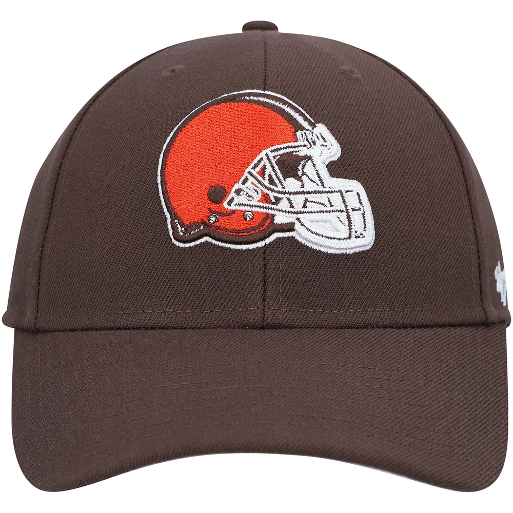 Men's '47 Brown Cleveland Browns MVP Adjustable Hat