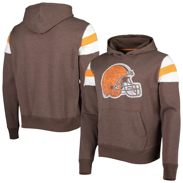 Cleveland Browns NFL '47 Bevel Headline Gray Hoodie Sweatshirt