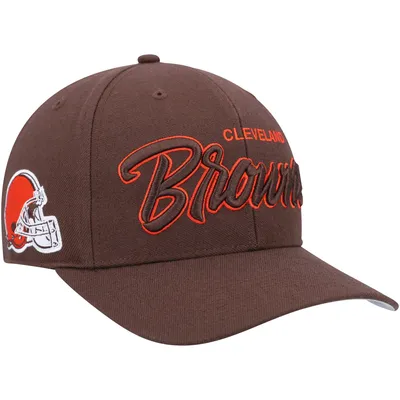 Lids Cleveland Browns Pro Standard Stars Snapback Hat - Brown