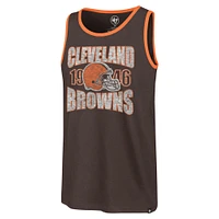 Débardeur '47 marron Cleveland Browns Upload Franklin pour hommes