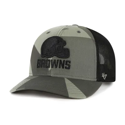 Lids Cleveland Browns '47 Interlude MVP Trucker Snapback Hat - Brown/White