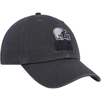 Casquette réglable ton sur ton Clean Up '47 Charcoal Cleveland Browns pour homme