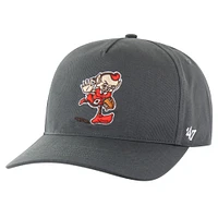 Men's '47 Charcoal Cleveland Browns Hitch Adjustable Hat