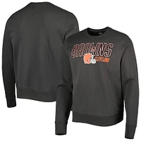 Sweat-shirt à enfiler pour hommes '47 Charcoal Cleveland Browns Locked Headline