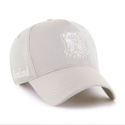 Men's '47 Cream Cleveland Browns Foundation Offside Adjustable Hat