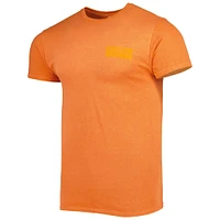 Men's '47 Orange Cleveland Browns Fast Track Tonal Highlight T-Shirt