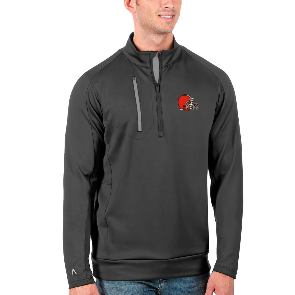 Lids Cleveland Browns Antigua Big & Tall Generation Quarter-Zip