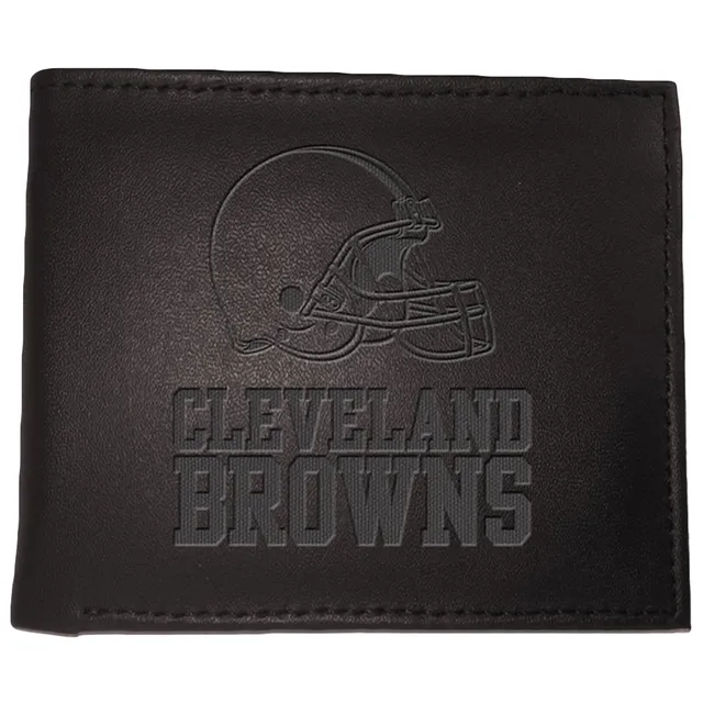 Evergreen Cleveland Browns Tri-Fold Wallet, Brown