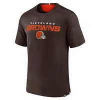 Men's Brown Cleveland Browns Defender Evo T-Shirt