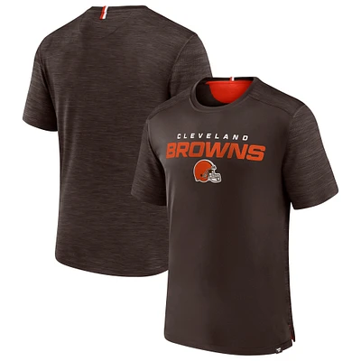 T-shirt marron pour homme Cleveland Browns Defender Evo