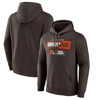 Sweat à capuche marron Cleveland Browns NFL x Bud Light pour homme