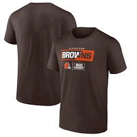 T-shirt marron Cleveland Browns NFL x Bud Light pour homme