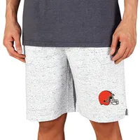 Lids Cleveland Browns Concepts Sport Breakthrough AOP Knit Split Shorts -  Brown/Orange