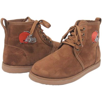 Men's Cuce Cleveland Browns Moccasin Boots