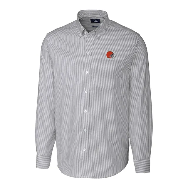 Lids Cleveland Browns Cutter & Buck Micro Floral Stretch Polo