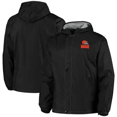 Cleveland Browns Dunbrooke Logo Legacy Stadium Full-Zip Jacket- Black