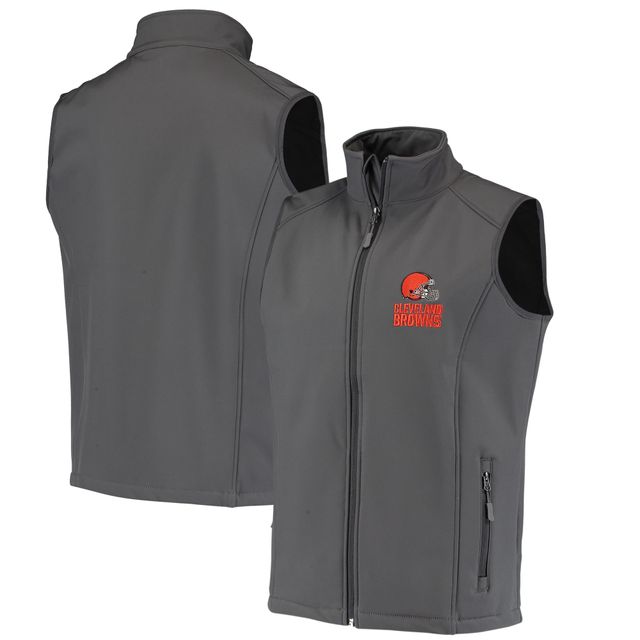 Dunbrooke Charcoal Cleveland Browns Circle Archer Veste Softshell Full-Zip pour hommes