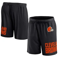 Men's Fanatics Black Cleveland Browns Clincher