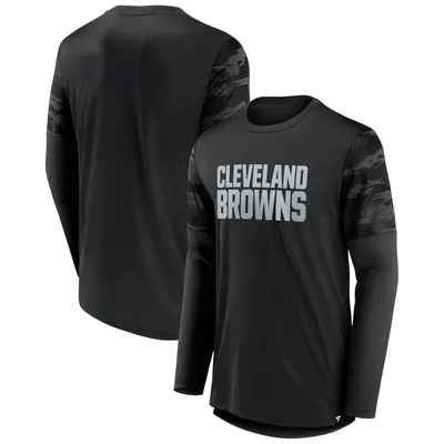 Cleveland Browns Fanatics Branded Square Off Long Sleeve T-Shirt