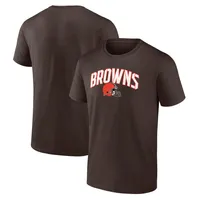 Men's Fanatics Branded Brown Cleveland Browns Home Stretch Team T-Shirt Size: Medium