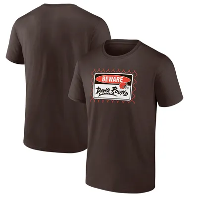Cleveland Browns Fanatics Branded Route Runner T-Shirt - Brown
