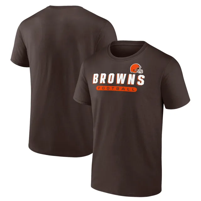 Lids Cleveland Browns Junk Food Helmet T-Shirt - Heathered Gray