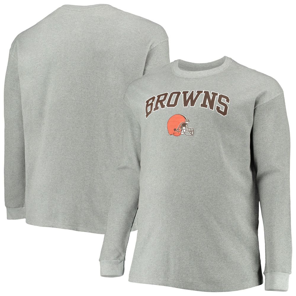 Men's Cleveland Browns Fanatics Branded White/Heathered Gray T-Shirt Combo  Set