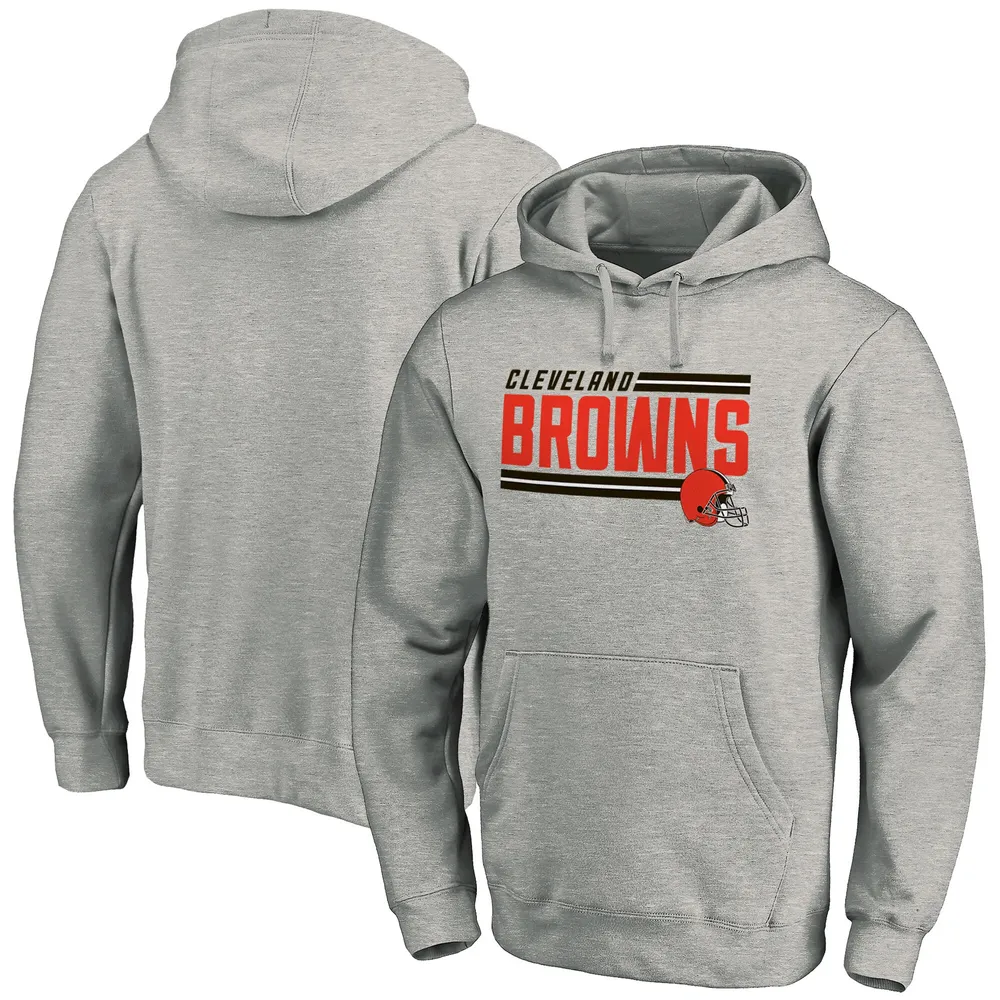 Lids Cleveland Browns Toddler Fan Gear Primary Logo Pullover Hoodie - Brown