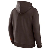 Sweat à capuche Fanatics Brown Pylon Cam Legacy pour homme des Cleveland Browns