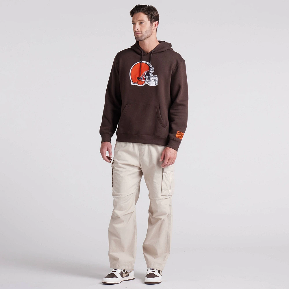 Sweat à capuche Fanatics Brown Pylon Cam Legacy pour homme des Cleveland Browns