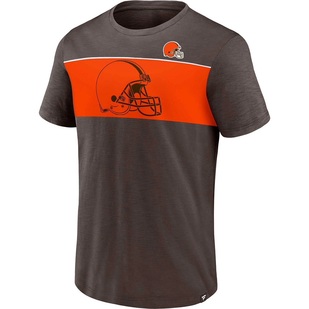 T-shirt Ultra marron Fanatics pour hommes des Cleveland Browns