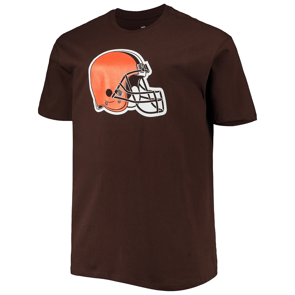 Men's Fanatics Deshaun Watson Brown Cleveland Browns Big & Tall Player Name Number T-Shirt