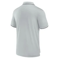 Men's Fanatics Gray Cleveland Browns Front Office Pique Polo