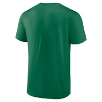 T-shirt fanatiques pour hommes Kelly Green Cleveland Browns Celtic Clover