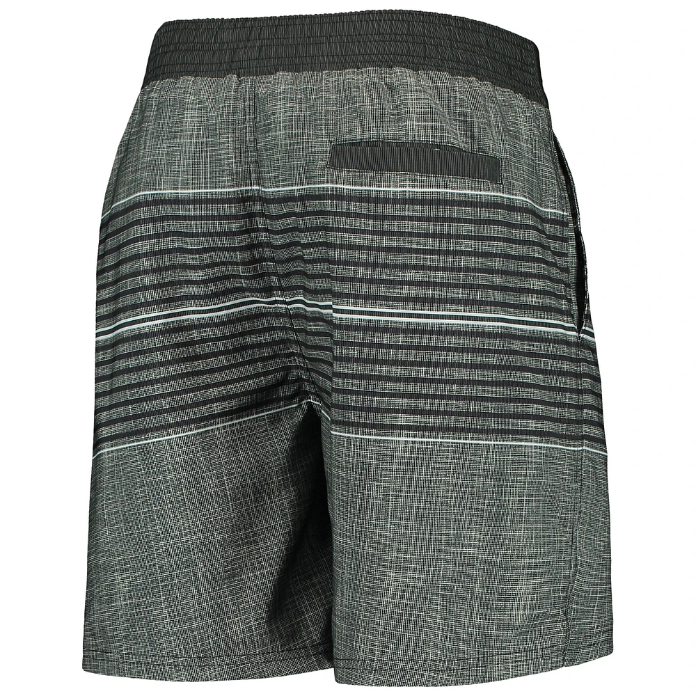 Short de bain Cleveland Browns Horizon G-III Sports by Carl Banks pour homme, noir