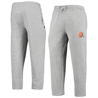 Men's Gray Cleveland Browns Starter Option Run Sweatpants