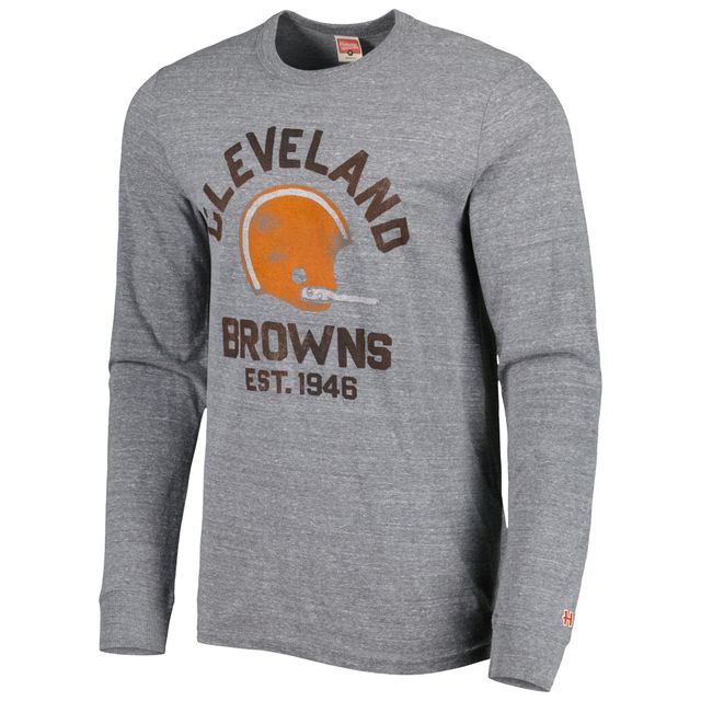 Men's San Francisco Giants Homage Heathered Gray Grateful Dead Tri-Blend  T-Shirt