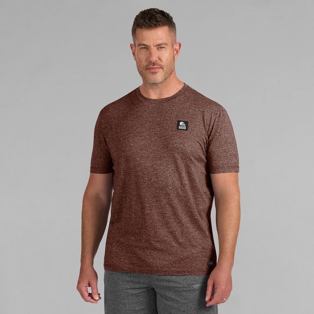 T-shirt à quatre points pour homme J. Palmer Brown des Cleveland Browns