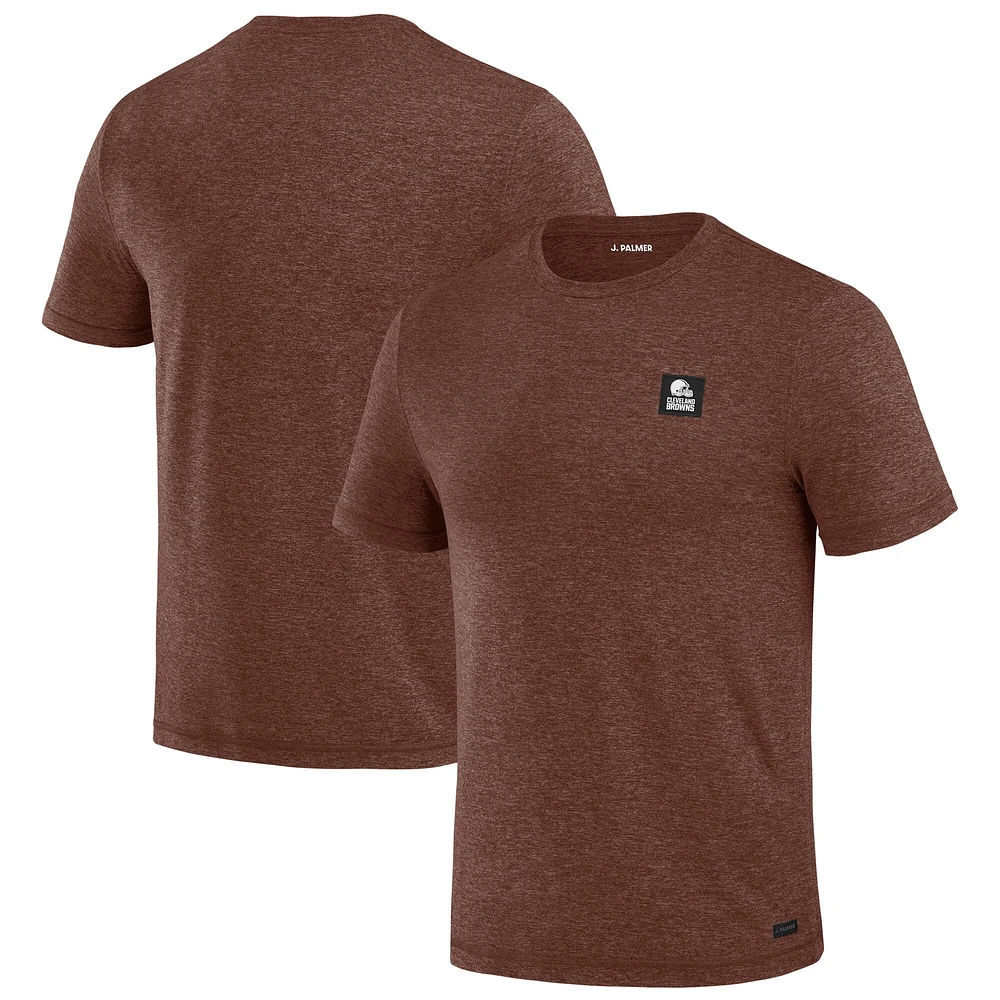 T-shirt à quatre points pour homme J. Palmer Brown des Cleveland Browns