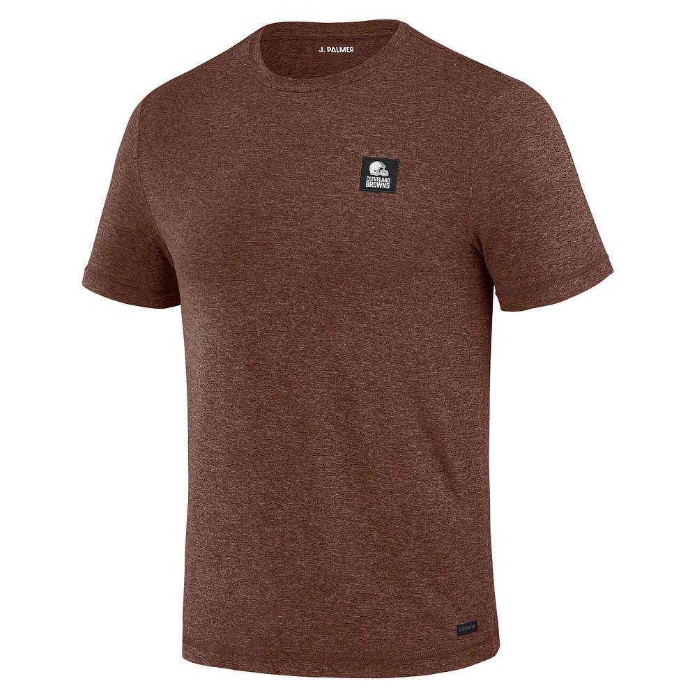 T-shirt à quatre points pour homme J. Palmer Brown des Cleveland Browns