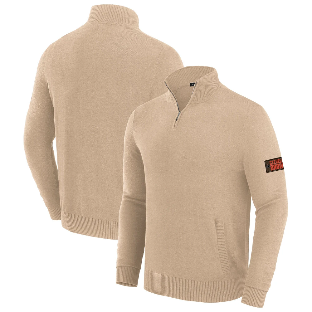 Pull zippé à quart de tour Cleveland Browns J. Palmer pour homme