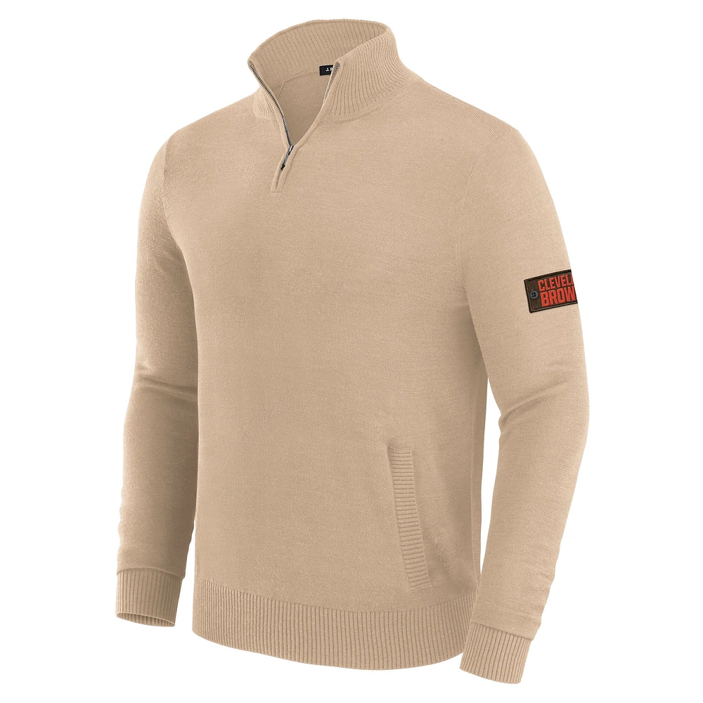 Pull zippé à quart de tour Cleveland Browns J. Palmer pour homme