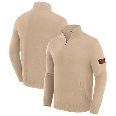 Pull zippé à quart de tour Cleveland Browns J. Palmer pour homme